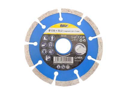 Kotouč diamantový segmentový | 180x22,2 mm