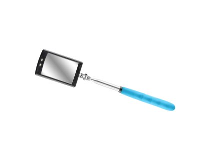 RICHMANN Magnetické inspekční zrcátko čtvercové s LED diodami | 280-870 mm