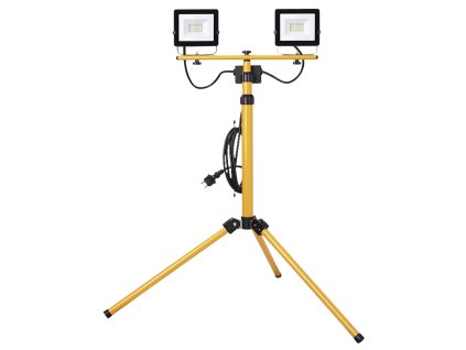 9996 emos led reflektor 2x30w 4800lm hobby slim trojnozka