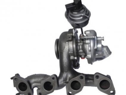 Turbodmychadlo, turbo Audi A3 2.0 TDI 125 kW, 757042-5014S, 03G253010A