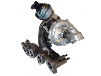 Turbodmychadlo, turbo Škoda Octavia II 2.0 TDI 125 kW, 757042-5014S, 03G253010A
