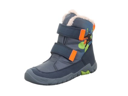 Superfit 1-006041-8020 zimní barefoot obuv s GORE-TEX membránou