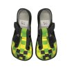 kapcie dzieciece do przedszkola zlobka barefoot elastyczne iekka podeszwa czarno zielone minecraft20220722 0396