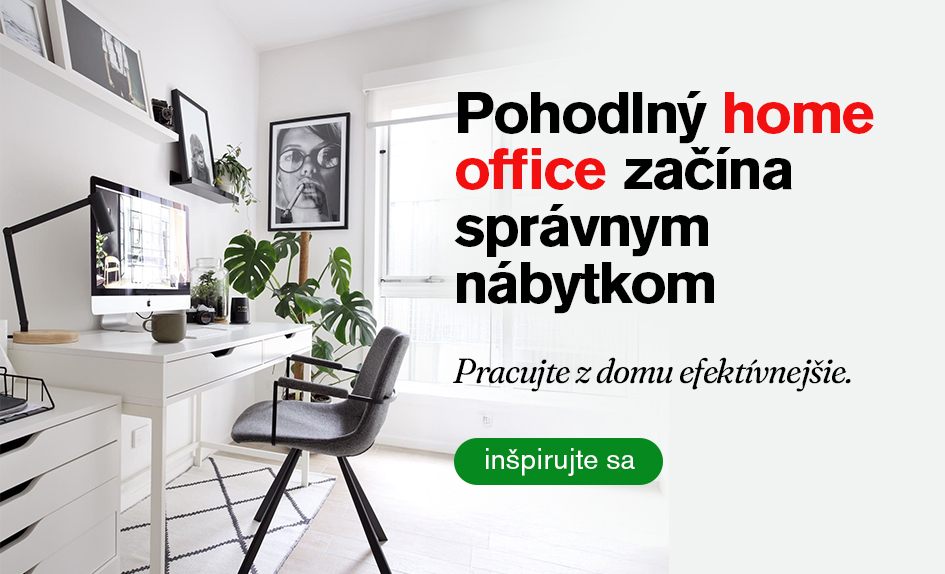 Pohodlný Home Office