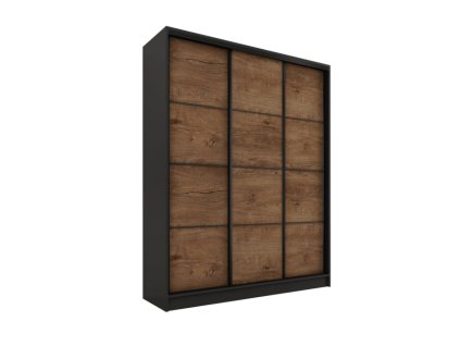 satni skrin harazia zrcadla cerny matdub lefkas p 253563 img bro loft150 cm dl 253566 fd 99