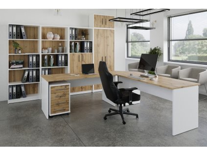 kancelarska sestava nejby gianni 2 bila dub wotan img la nejby jh s2 b dw k 2 fd 99