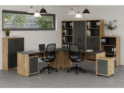 kancelarska sestava nejby gianni 6 dub wotan antracit 1 img la nejby jh s6 dw a k 1 fd 99