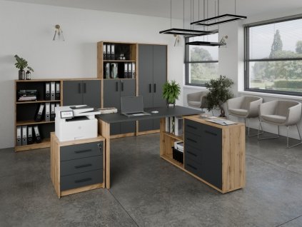 kancelarska sestava nejby gianni 3 dub wotan antracit img la nejby jh s3 dw a k 1 fd 99