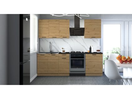 kuchyne mallem 180 cm bez pracovni desky artisan 1 img em combo 180 a 1 fd 99