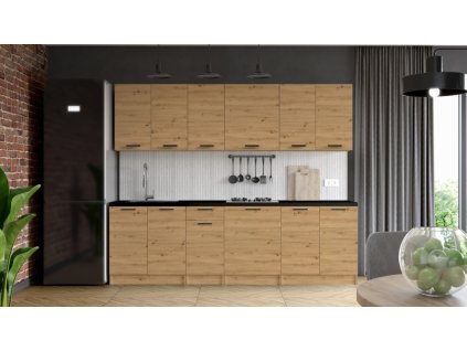 kuchyne mallem 260 cm bez pracovni desky artisan img em combo 260b a 1 fd 99