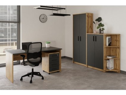 kancelarska sestava nejby gianni 5 dub wotan antracit 1 img la nejby jh s5 dw a k 1 fd 99