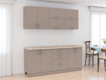 kuchyne tilero 200 cm toffee img kst liora 200 tof 1 fd 99