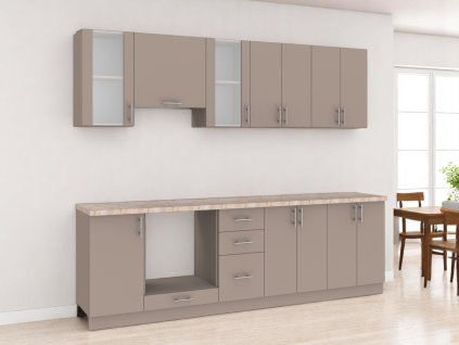 kuchyne tilero 260 cm toffee img kst liora 260 tof 1 fd 99