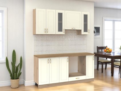 kuchyne sollon 180 cm slonova kost lesk img kst rodos 180 slkl 1 fd 99