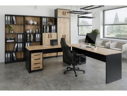 kancelarska sestava nejby gianni 2 cerna dub wotan img 252508 fd 99