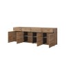 komoda chest cross 4 doors 4 drawers wotan oak wotan oak black img he 24n6my25 3 fd 11