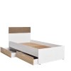 postel kry 822 mb 3 100x200 cm se zasuvkama italsky dub bila img ar kry 822 mb 3 8 fd 11
