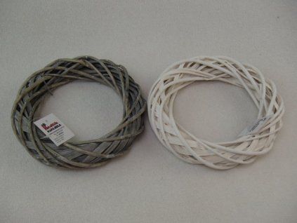 věnec proutí 3A1008, průměr 20 cm (Barva šedý)