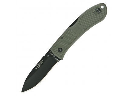 Ka-Bar DOZIER FOLDING HUNTER hladká čepel ČERNÁ/FOLIAGE  Nůž zavírací DOZIER FOLDING HUNTER hladká čepel ČERNÁ/FOLIAGE