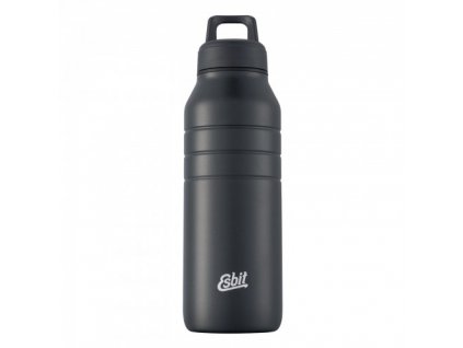 Esbit nerezová láhev na pití Majoris 0,68l Black  Esbit nerezová láhev Majoris 0,68l