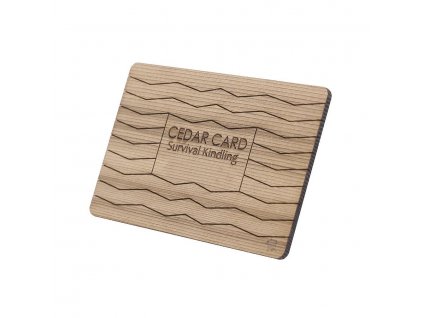 Podpalovač CEDAR CARD dřevo  Podpalovač CEDAR CARD dřevo