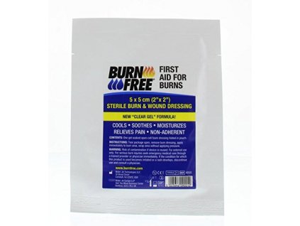 BurnFree krytí 5x5 cm  BurnFree - chladivý gel na popáleniny 5x5 cm