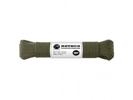 Šňůra PARACORD polyester 550LB 30m 4mm OLIV