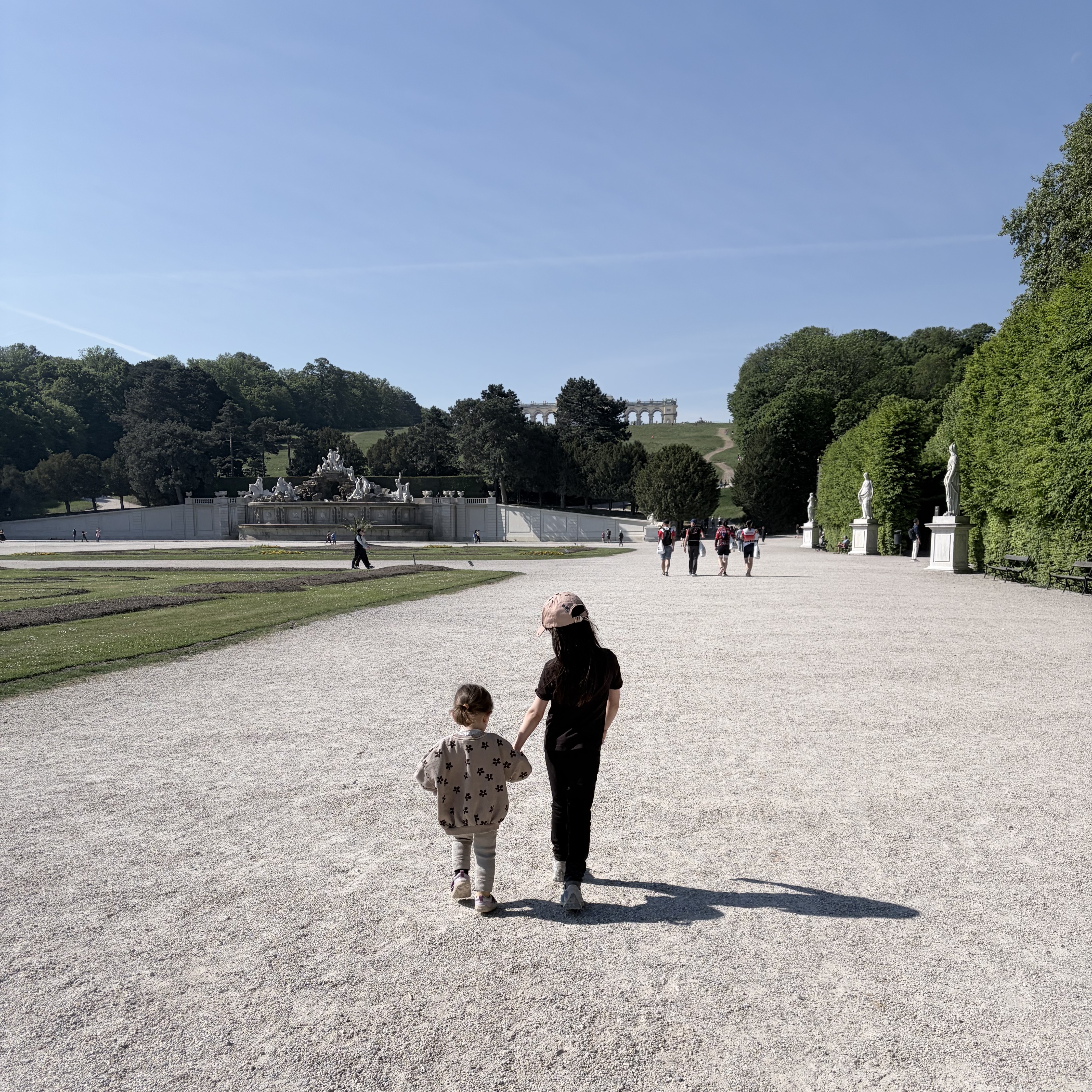 Procházka u Schönbrunn Palace
