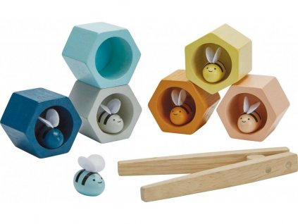Plan Toys - Včelí úly "Orchard"
