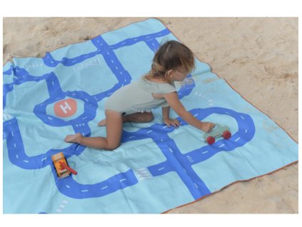 QUUT Play Towels XL Silnice - osuška