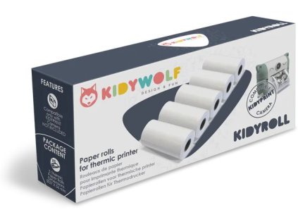 Fotopapír do instantního fotoaparátu Kidywolf - klasický papír