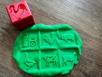 Otiskávací kostka farma 3DNika