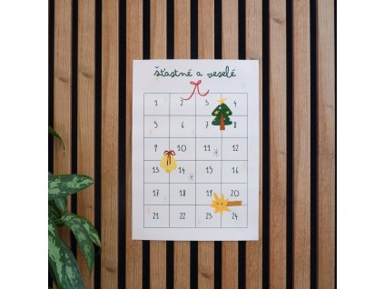 Adventní kalendář mazací NejenHra