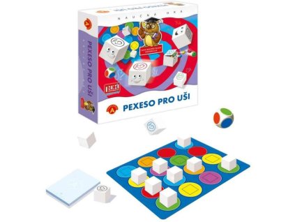 pexeso pro usi spolecenska hra v krabici PEXI