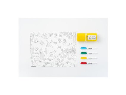 Silikonové omalovánky - Na zahradě