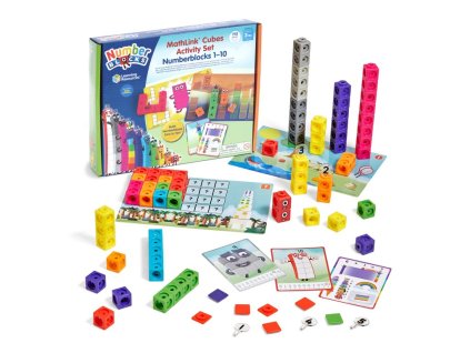 Learning Resources - Sada kostek MathLink® s číselnými bloky 1–10