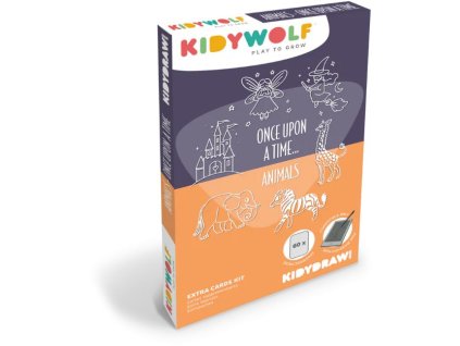 Doplňkové karty KIDYDRAW MINI - Bylo nebylo a zvířata