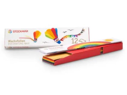 Včelí dekorační vosk 12 barev STOCKMAR1