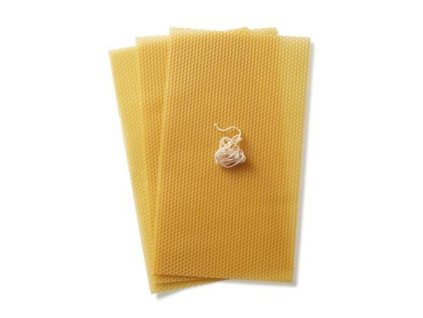 Včelí vosk na výrobu svící, A4, 3ks1