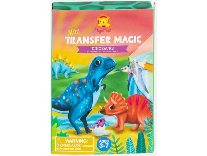 Kreativní sada Tiger Tribe Mini Transfer Magic Dinosaurs1