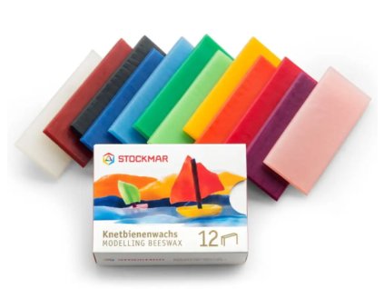 Včelí modelovací vosk 12 barev1