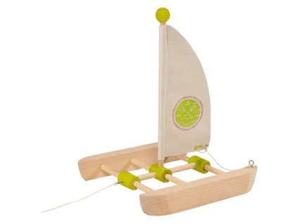 GOKI Dřevěná skládačka Katamarán