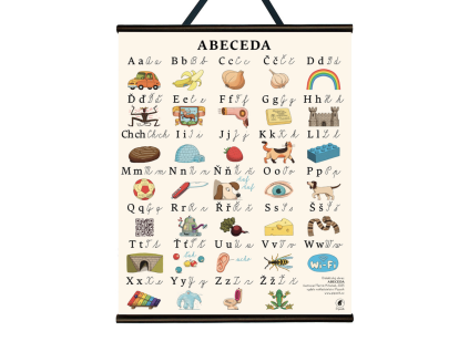 Plakát školní Abeceda | Pipasik