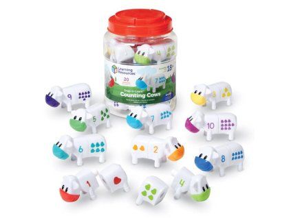 Learning Resources Snap n Learn™ Počítání kravičky1
