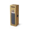 Sklenená fľaša na vodu - 600 ml - Slate farba