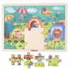 DŘEVĚNÉ BABY PUZZLE CESTUJEME 24 DÍLKŮ