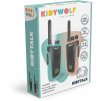 Sada dětských vysílaček Kidywolf Kidytalk - modrá/béžová