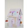 Papírový domeček pro skřítky, víly a dětskou fantazii