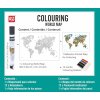 Colouring World Map – tvořivá mapa světa s fixy