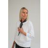 Damske tricko bile 3 4 rukav Basic Tricka